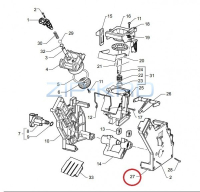 Часть корпуса  блока